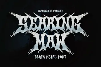 Searing Maw font