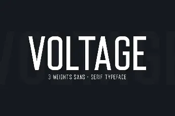 Voltage font