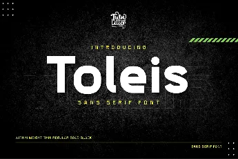 Toleis font