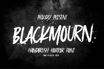 Blackmourn font