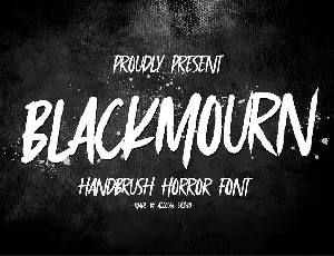 Blackmourn font