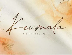 Keumala font