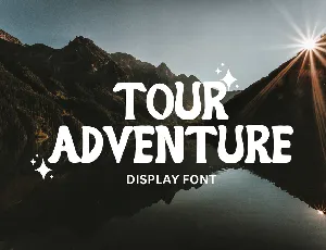 Tour Adventure font