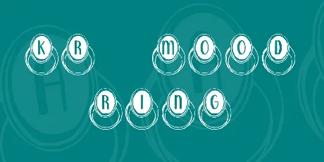 KR Mood Ring font