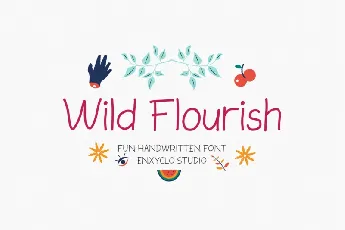 Wild Flourish font