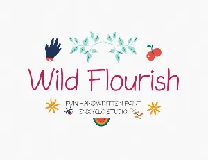 Wild Flourish font