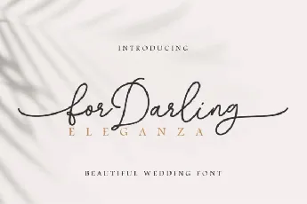 For Darling font