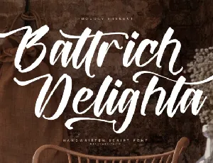 Battrich Delighta font