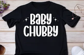 Simple Chubby font