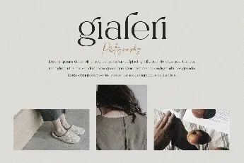 Giliran font