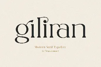 Giliran font