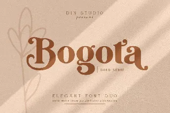 Bogota font