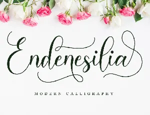 Endenesilia font