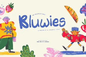 Bluwies font