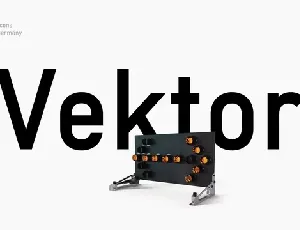 Neue Vektor font