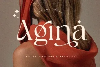 Agina font