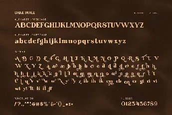 Dake Roile font