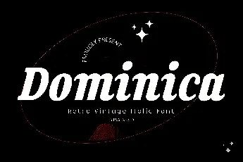 Dominica font