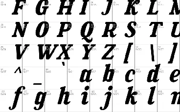 Dominica font