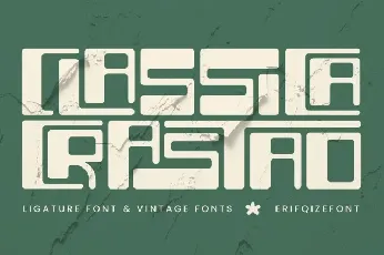 Classica Crastao font