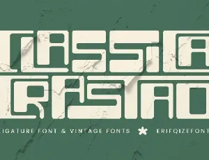 Classica Crastao font