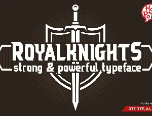 Royal Knights font