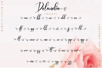 Delandia font