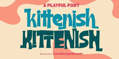 Kittenish DEMO font