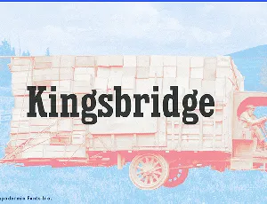 Kingsbridge font