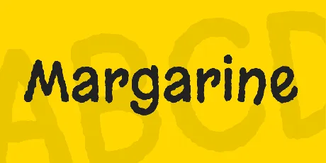 Margarine font