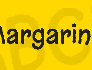 Margarine font