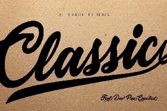 Cclassic Script font