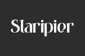 Staripier font