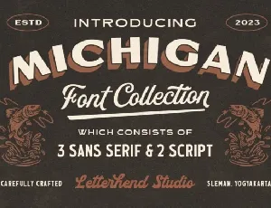 Michigan Duo font