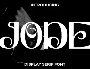 Jode font