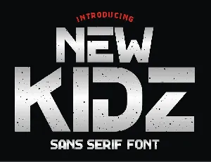 New Kidz font