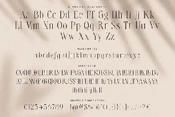 Gebissya font