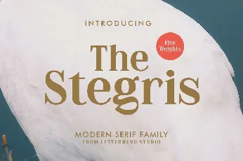 The Stegris Family font