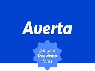 Averta Free font