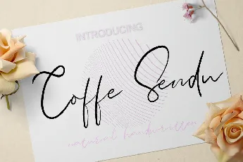 Coffe Sendu font