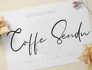 Coffe Sendu font