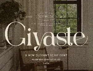 Giyaste font