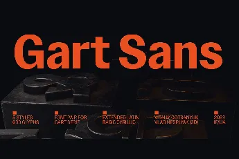 Gart Sans font