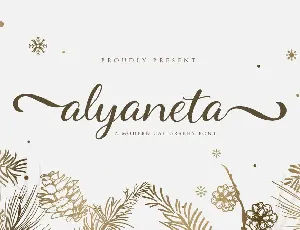 Alyaneta font