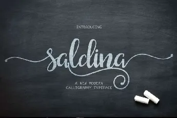 Saldina Free font