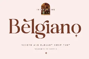 Belgiano font