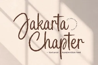 Jakarta Chapter font