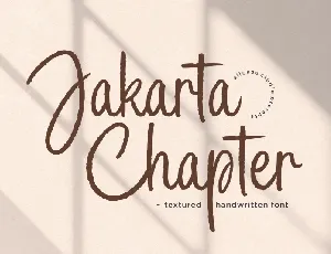 Jakarta Chapter font