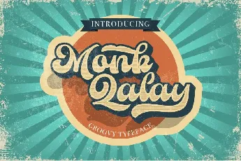 Monk Qalay font