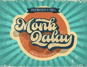 Monk Qalay font